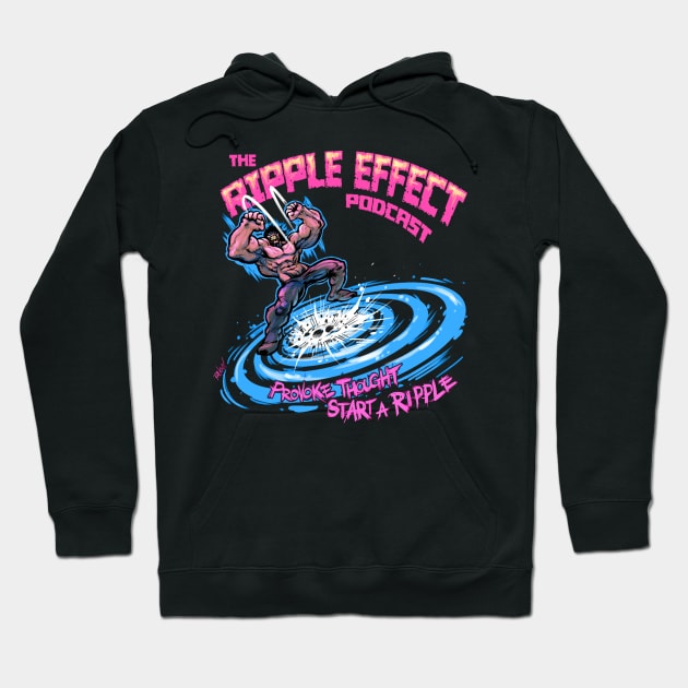 The Ripple Effect Podcast RIPPLE SMASH Hoodie by The Ripple Effect Podcast